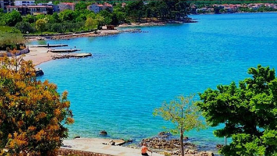 Villa Bionda Малинска Экстерьер фото